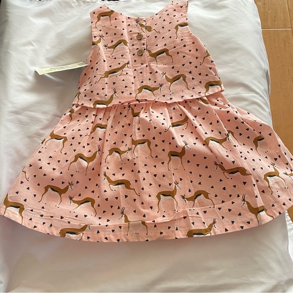 NWT! Genuine Kids From OshKosh, Rose Quartz Ruffled Tiered Sundress, Sz 2T - Picture 2 of 6